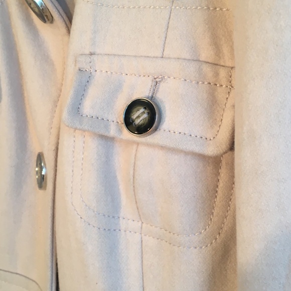 Kenneth Cole Winter Wool Coat with High Neck - Picture 4 of 8